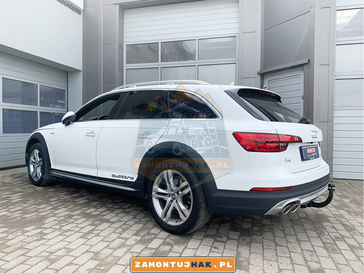 Montaż haka Audi A4 B9